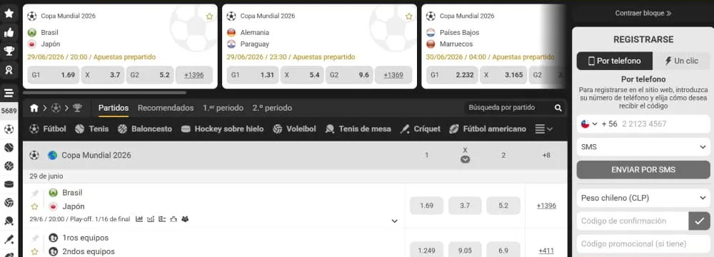 Plataforma de apuestas deportivas de MelBet